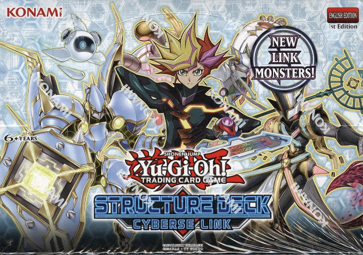 Yugioh Cyberse Link 1st Edition Structure Deck Box