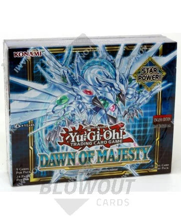 DRAFT - Yu-Gi-Oh Dawn of Majesty Booster Case | 12 Boxes, 24 Packs Each