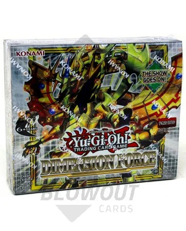DRAFT - Yu-Gi-Oh Dimension Force Booster Case | 12 Boxes, 24 Packs Each