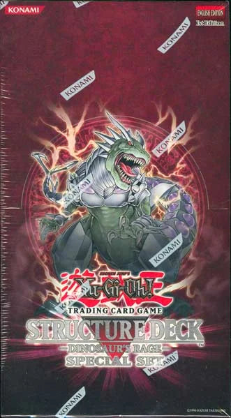 Yugioh Dinosaur's Rage Structure Deck *SPECIAL SET* 1st Edition 12 Box Case