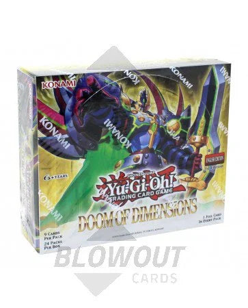 DRAFT - Yu-Gi-Oh Doom of Dimensions Booster Box | 24 Packs
