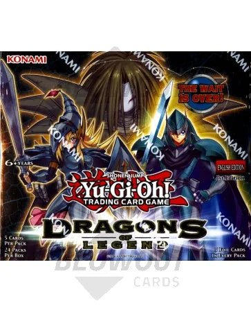 DRAFT - Yu-Gi-Oh Dragons of Legend 1st Edition Booster Box