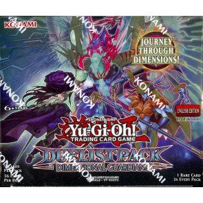 DRAFT - Yu-Gi-Oh Duelist Pack Dimensional Guardians 1st Edition Booster Case