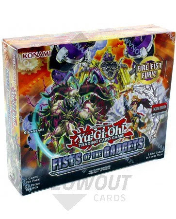 DRAFT - Yu-Gi-Oh Fists of the Gadgets 1st Edition Booster Case | 12 Boxes