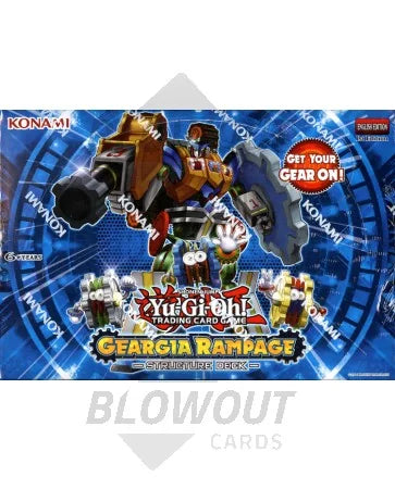 DRAFT - Yu-Gi-Oh Geargia Rampage 1st Edition Structure Deck Box