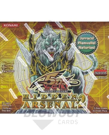 DRAFT - Yu-Gi-Oh Hidden Arsenal 2 Booster Case | 1st Edition, 12 Boxes