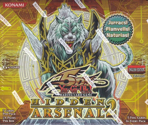 Yugioh Hidden Arsenal 2 1st Edition Booster Box