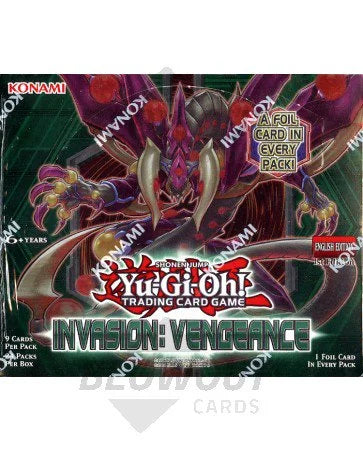 DRAFT - Yu-Gi-Oh Invasion Vengeance 1st Edition Booster Box