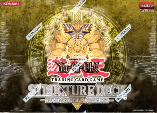 Yugioh Invincible Fortress Structure Deck Box