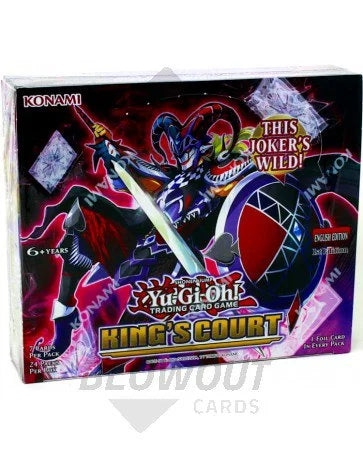 DRAFT - Yu-Gi-Oh King's Court Booster Case | 12 Boxes