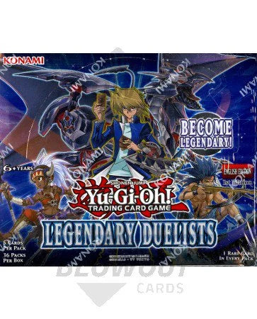 DRAFT - Yu-Gi-Oh Legendary Duelist 1st Edition Booster Box