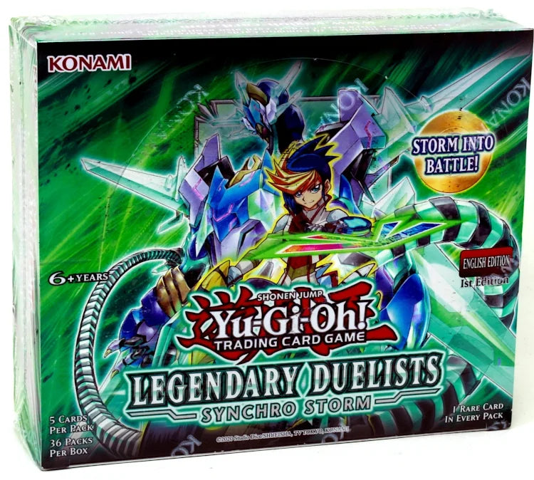 Yugioh Legendary Duelists: Synchro Storm Booster 12 Box Case