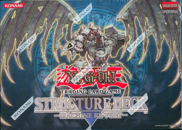Yugioh Machine Re-Volt 1st Edition Structure Deck Box