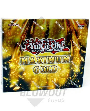 DRAFT - Yu-Gi-Oh Maximum Gold Booster Box | 4 Packs