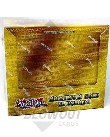 DRAFT - Yu-Gi-Oh Maximum Gold El Dorado 20-Box Case