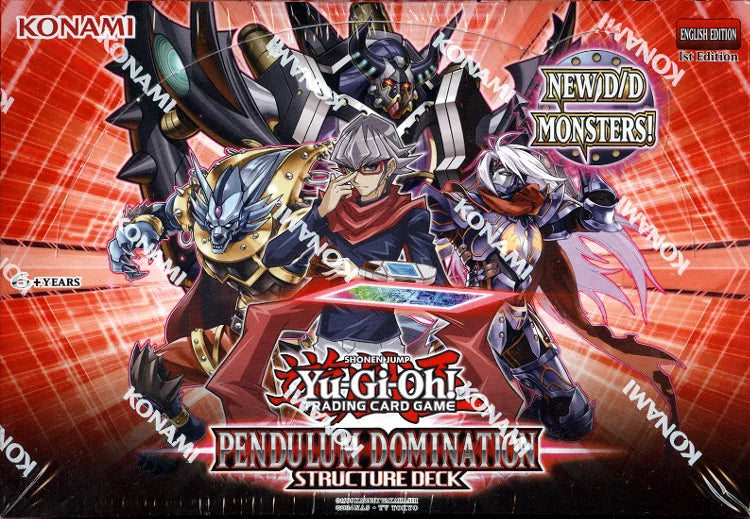 Yugioh Pendulum Domination Structure Deck 12 Box Case