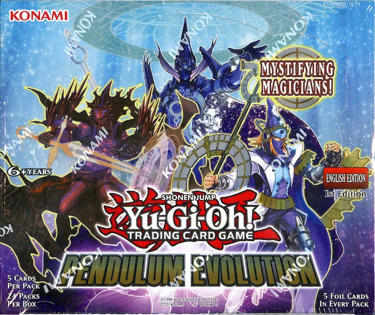 Yugioh Pendulum Evolution 1st Edition Booster Box
