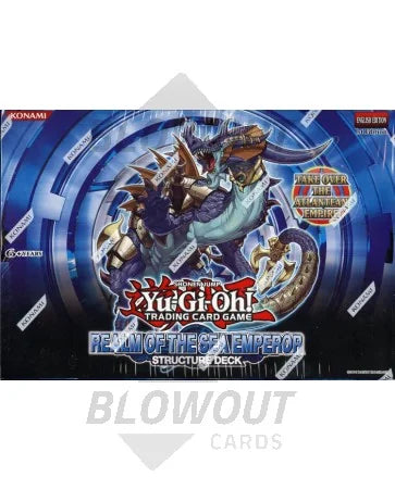 DRAFT - Yu-Gi-Oh Realm of the Sea Emperor 1st Edition Structure Deck | 12-Box Case