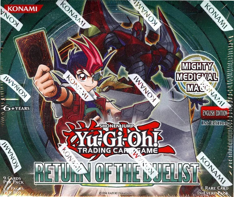 Yu-Gi-Oh Return of the Duelist 1st Edition Booster Box (Ships Sealed Only)
