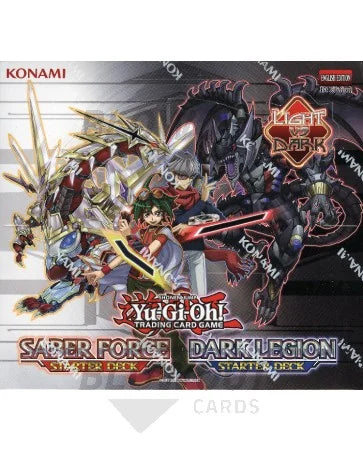 DRAFT - Yu-Gi-Oh Saber Force Dark Legion 1st Edition Starter Deck Box