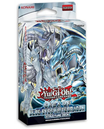 DRAFT - Yu-Gi-Oh Saga of Blue-Eyes White Dragon Structure Deck Box | 8 Decks