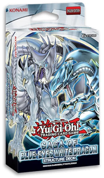 Yugioh Saga of Blue Eyes White Dragon Structure Deck Box (Ships Sealed Only) - B2