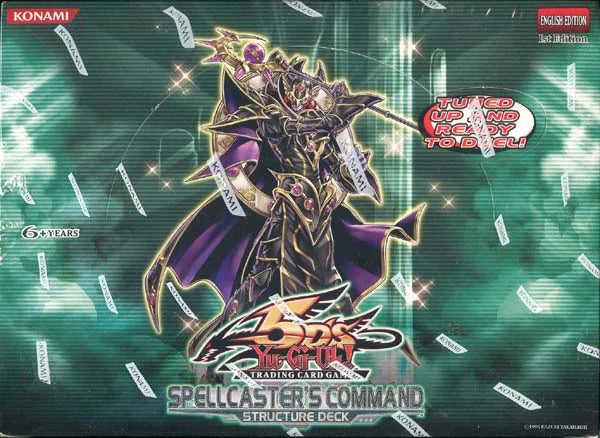 Yugioh Spellcaster's Command Structure Deck Box