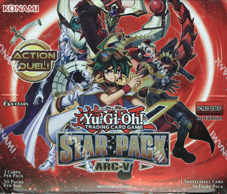 Yugioh Star Pack 2015 ARC-V 1st Edition Booster 12 Box Case