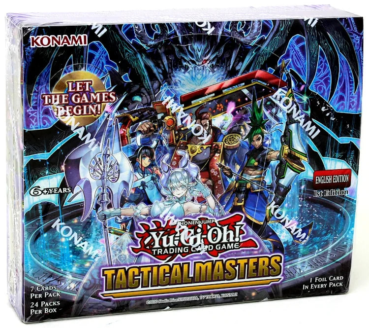Yugioh Tactical Masters Booster 12 Box Case