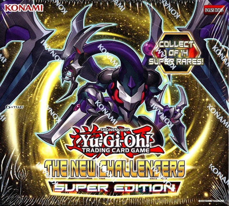 Yugioh The New Challengers Super Edition 12 Box Case
