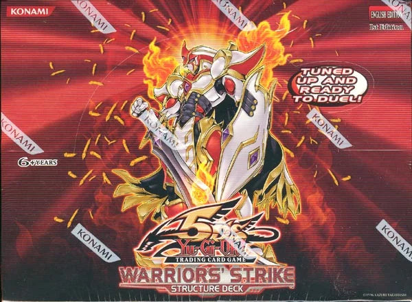 Yugioh Warrior's Strike Structure Deck 12 Box Case