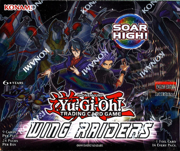 Yugioh Wing Raiders 1st Edition Booster Box