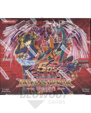 DRAFT - Yu-Gi-Oh Yusei 2 Duelist Pack 1st Edition Booster Case | 12 Boxes