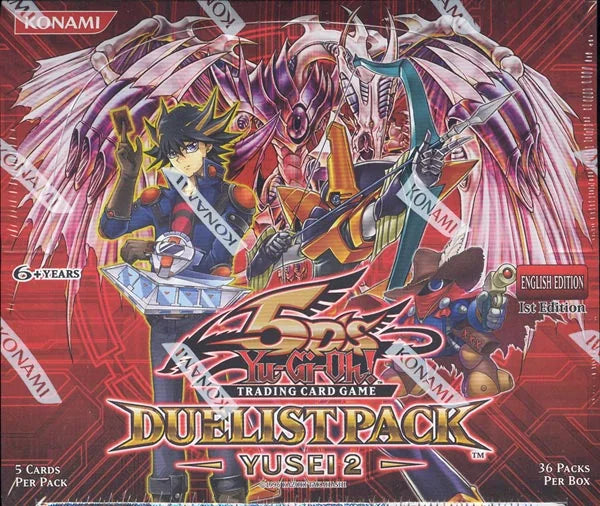 Yugioh Yusei 2 Duelist Pack 1st Edition Booster Box