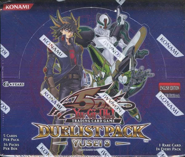 Yugioh Yusei 3 Duelist Pack Booster Box
