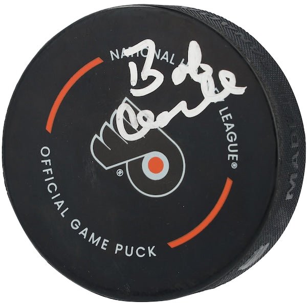 Bobby Clarke Philadelphia Flyers Autographed Fanatics Authentic Official Game Puck - The Ballers Bank