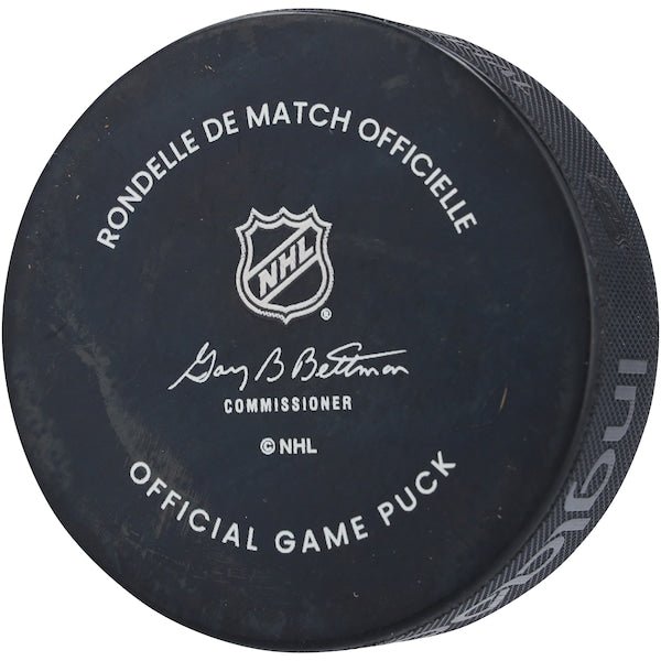 Brady Tkachuk Ottawa Senators Autographed Fanatics Authentic Official Game Puck - The Ballers Bank