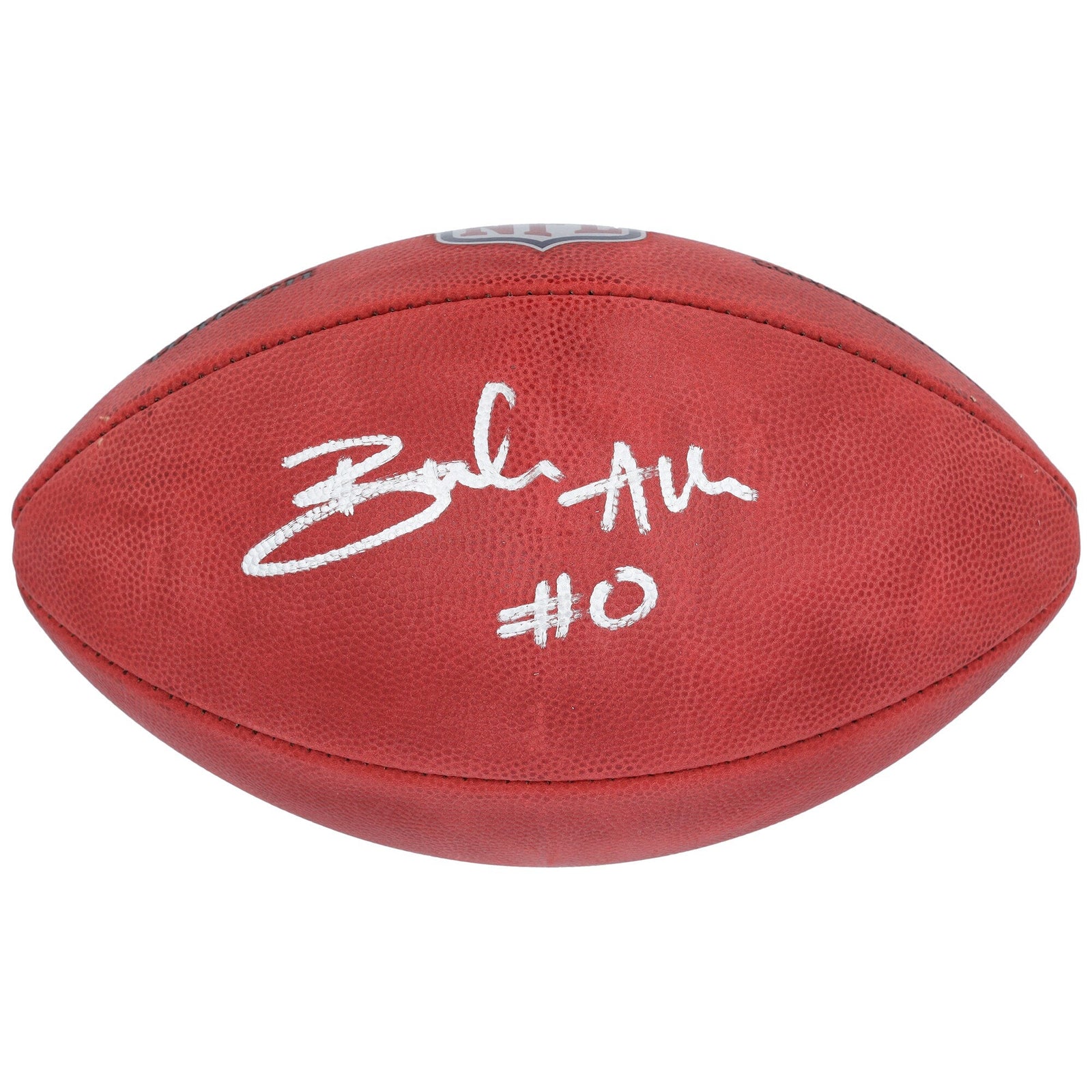 Braelon Allen New York Jets Autographed Fanatics Authentic Wilson Full Color Duke Football - The Ballers Bank