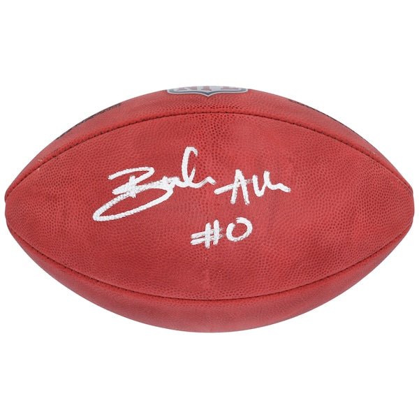Braelon Allen New York Jets Autographed Fanatics Authentic Wilson Full Color Duke Football - The Ballers Bank