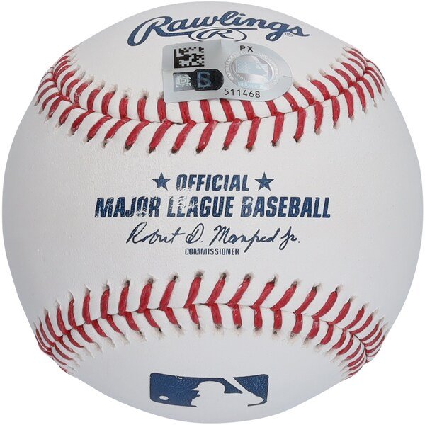 Brandon Nimmo New York Mets Autographed Fanatics Authentic Baseball with "MLB Debut 6/26/16" Inscription - The Ballers Bank