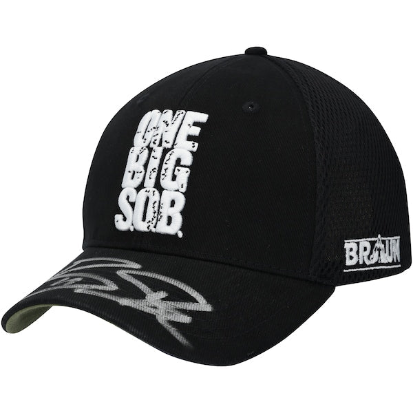 Braun Strowman WWE Autographed Fanatics Authentic One Big S.O.B. Trucker Cap - The Ballers Bank
