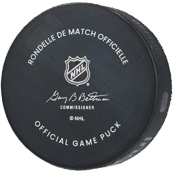 Brent Burns Colorado Avalanche Autographed Fanatics Authentic Official Game Puck - The Ballers Bank