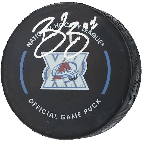 Brent Burns Colorado Avalanche Autographed Fanatics Authentic Official Game Puck - The Ballers Bank