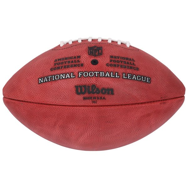Brian Burns New York Giants Autographed Fanatics Authentic Wilson Duke Full - Color Football - The Ballers Bank