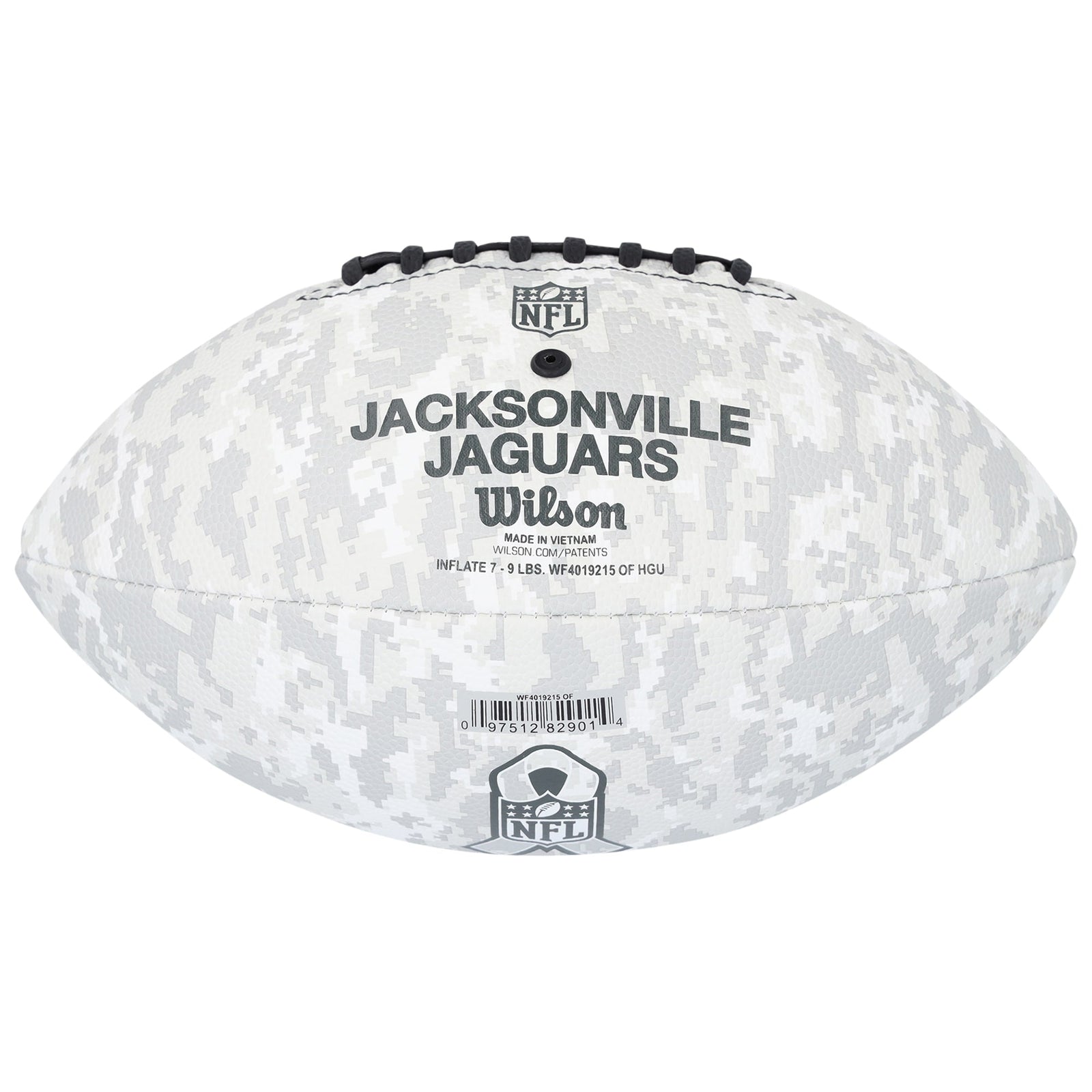Brian Thomas Jr. Jacksonville Jaguars Autographed Fanatics Authentic 2024 Salute To Service Wilson Football - The Ballers Bank