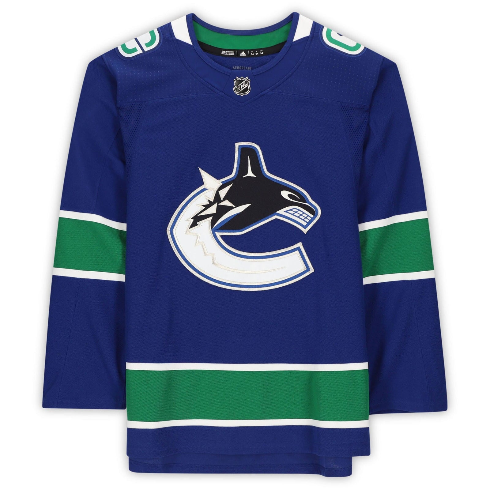 Brock Boeser Vancouver Canucks Fanatics Authentic Autographed 2019 Model Blue Adidas Authentic Jersey - The Ballers Bank