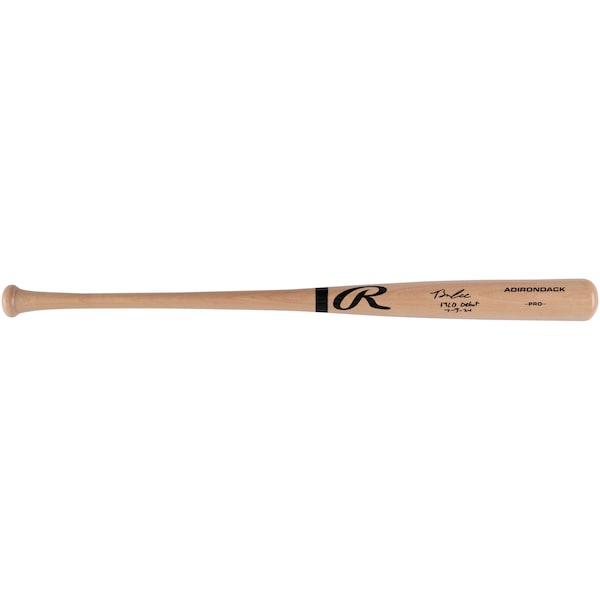 Brooks Lee Minnesota Twins Autographed Fanatics Authentic Rawlings Pro Bat with "MLB Debut 7 - 3 - 24" Inscription - The Ballers Bank