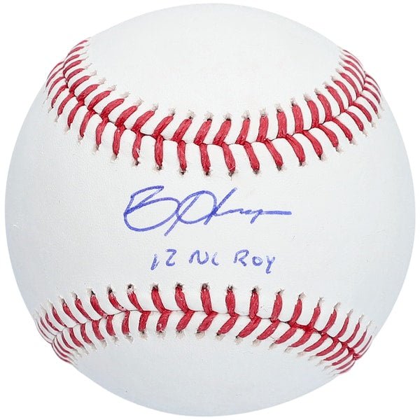 Bryce Harper Philadelphia Phillies Fanatics Authentic Autographed Baseball with "12 NL ROY" Inscription - The Ballers Bank