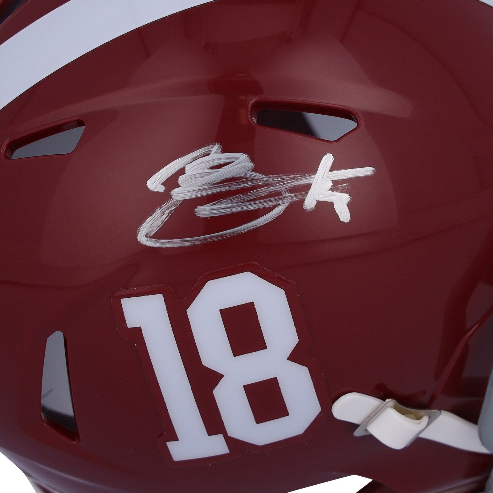 Bryce Young Alabama Crimson Tide Autographed Fanatics Authentic Riddell Speed Mini Helmet - The Ballers Bank
