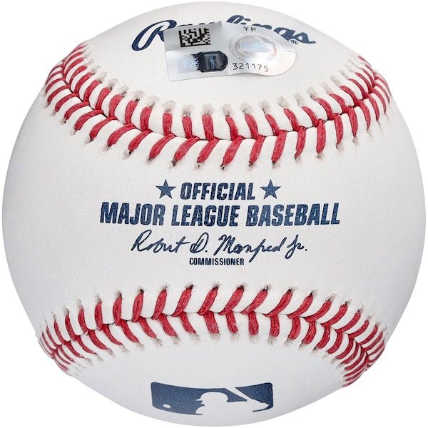Bryson Stott Philadelphia Phillies Autographed Fanatics Authentic Baseball with "MLB Debut 4 - 8 - 22" Inscription - The Ballers Bank